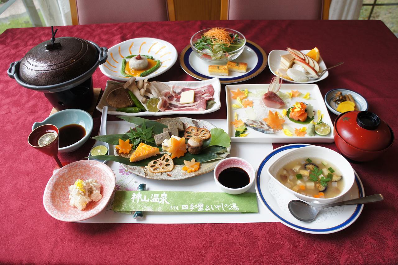 Kamiyama Onsen Hotel Shikinosato & Iyashinoyu Tokusima Kültér fotó